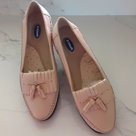 🆕️ Dr Scholl's Cream Size 7 1/2 Loafers Shoes - Picture 15 of 16